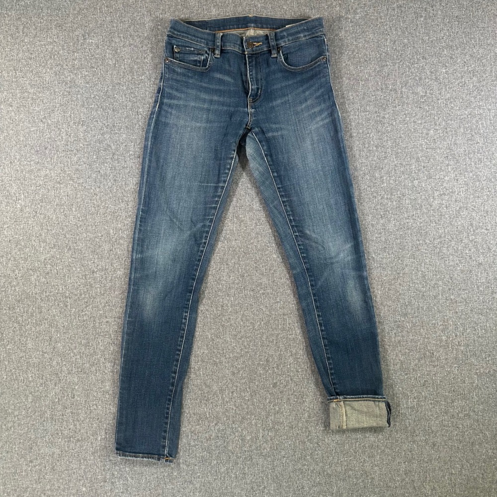 Denim & Supply Ralph Lauren Skinny Legging Jeans Blue Womens 28 x 32 Stretch